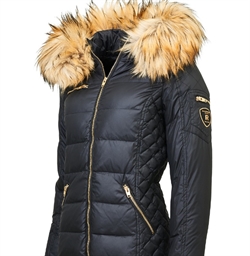 Rita - Black - Faux Fur - Easy Nylon